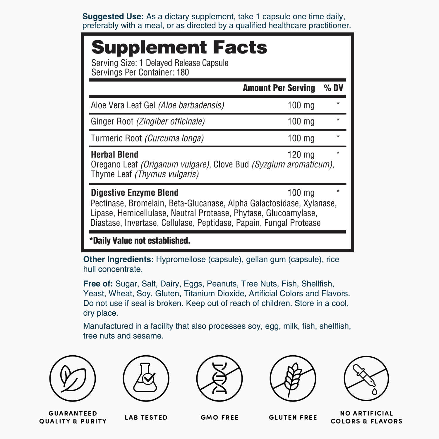 EnZym Balance - 180 Capsules