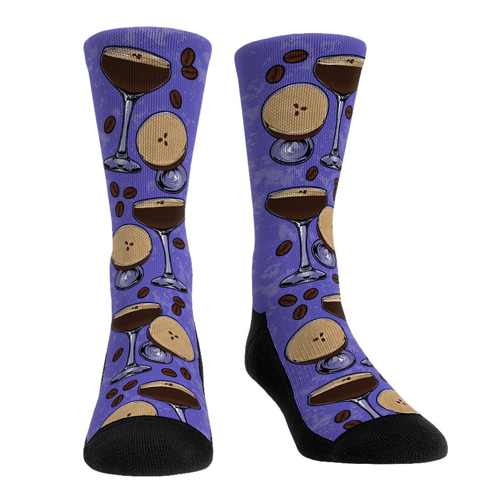 Espresso Martinis All-Over Crew Socks