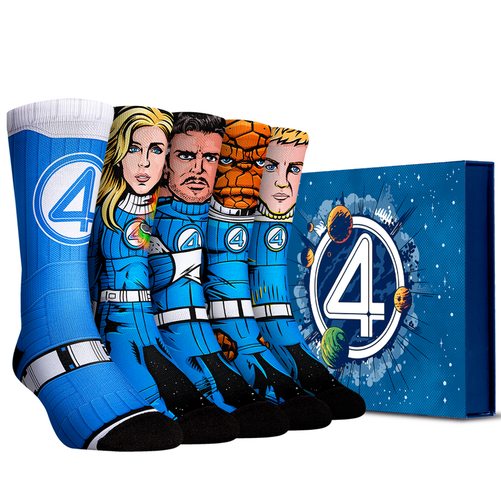 The Fantastic Four: First Steps - Box Set Crew Socks