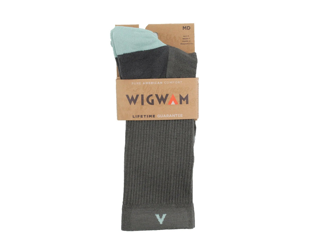 WigWam Elemental Crew Socks Charcoal