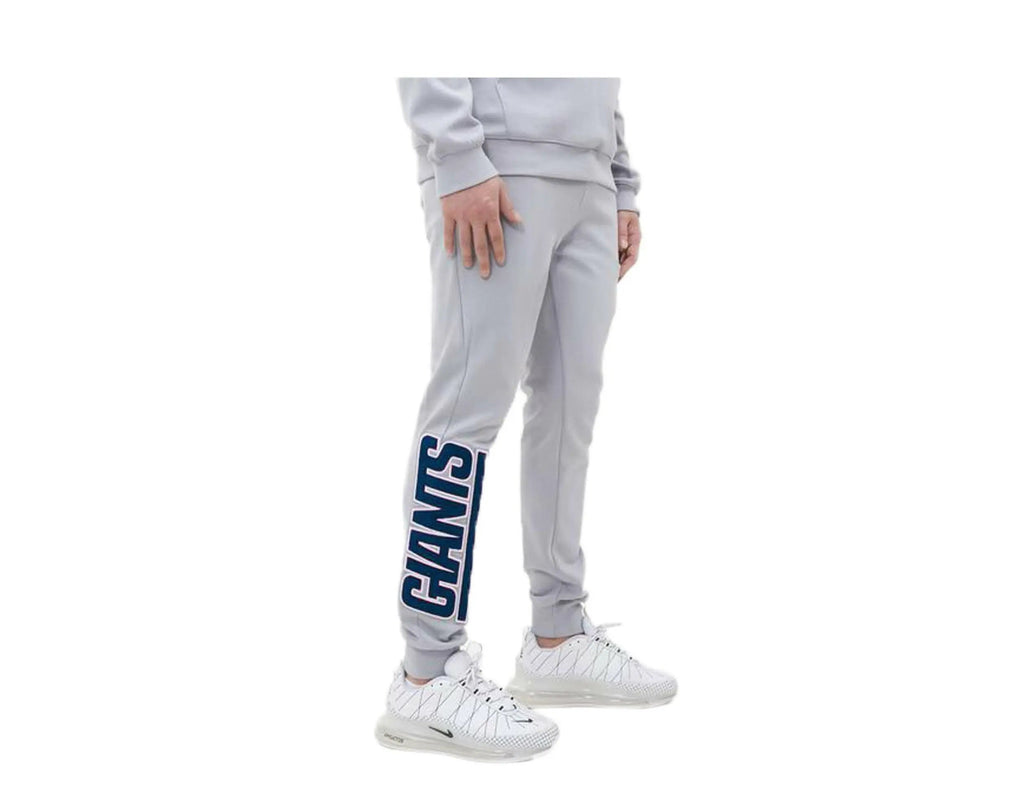 Pro Standard NFL New York Giants Logo Blended Men Jogger Pants Grey