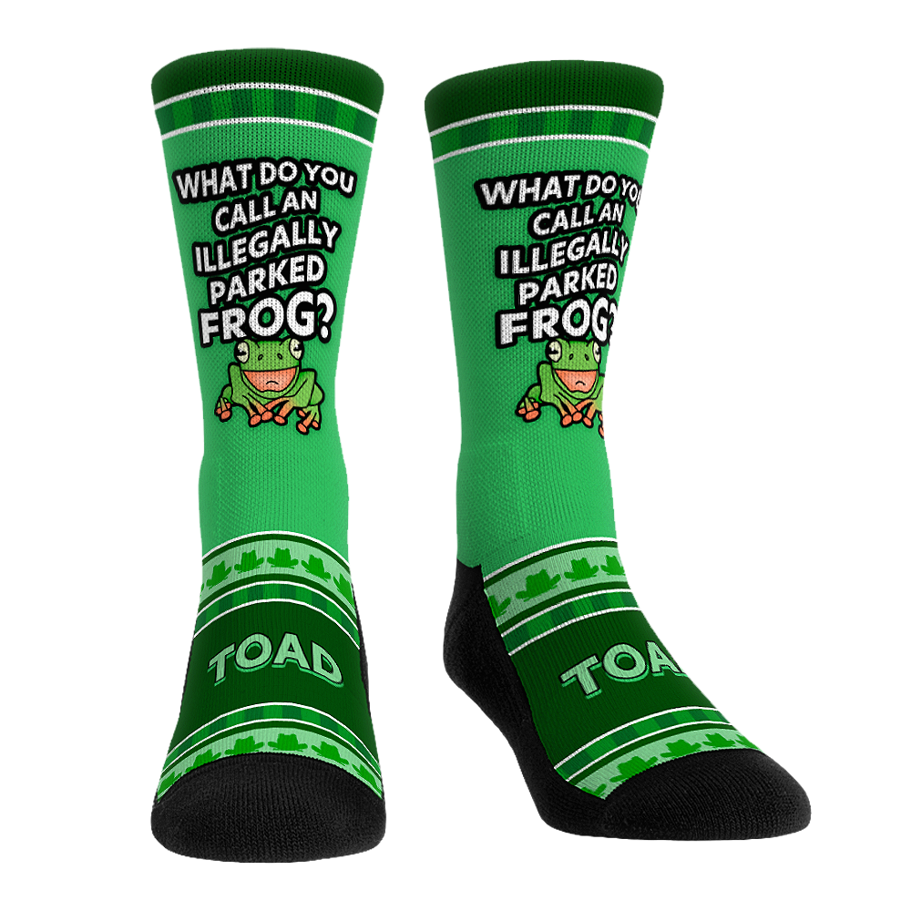 Dad Joke - Frog Crew Socks