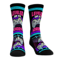 Leveled Up to Daddy Crew Socks