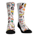 Florida State Seminoles - 90s Nickelodeon Characters All-Over Crew Socks