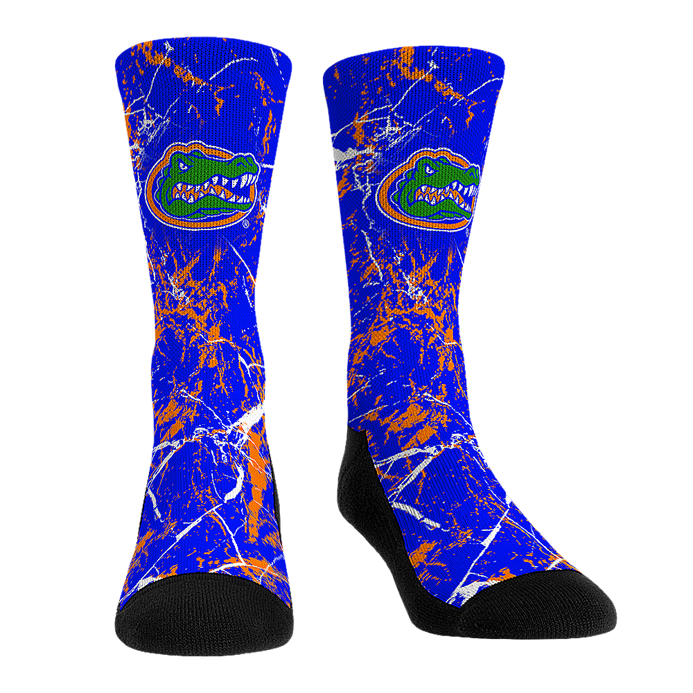Florida Gators - Cracked Marble Crew Socks
