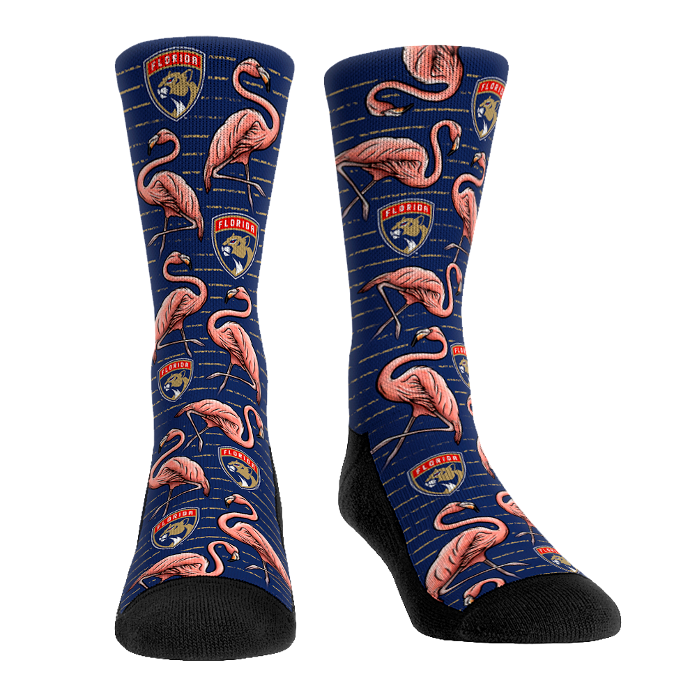 Florida Panthers - Flamingos Crew Socks