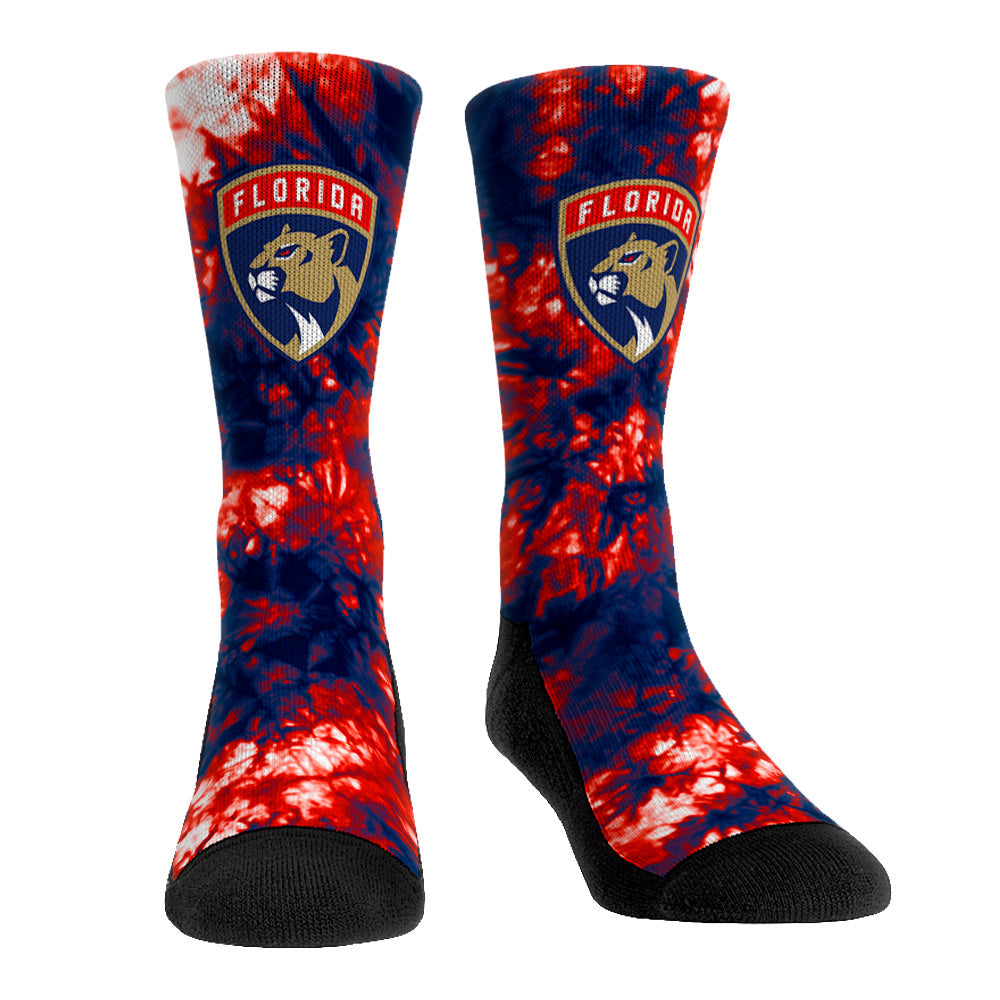 Florida Panthers - Team Tie Dye Crew Socks