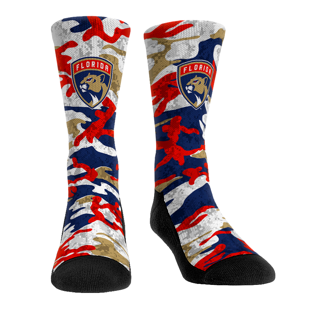 Florida Panthers - What the Camo Crew Socks
