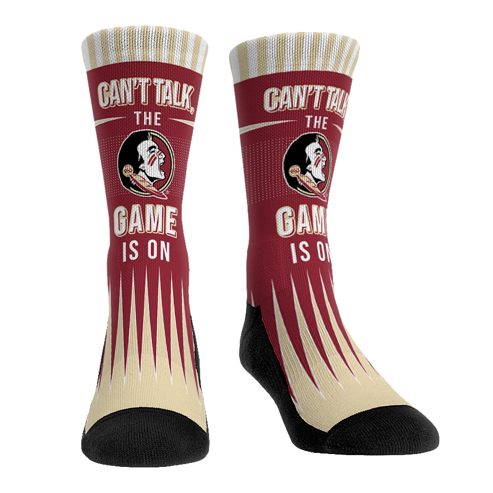 Florida State Seminoles - Can't Talk Crew Socks