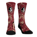 Florida State Seminoles - Cracked Marble Crew Socks