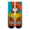Foghorn Leghorn - Split Face Crew Socks