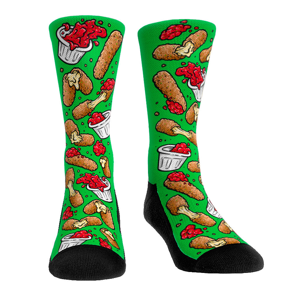 Mozzarella Sticks Crew Socks