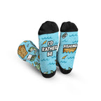 I'd Rather Be Fishing Crew Socks