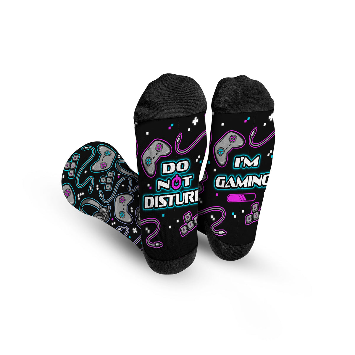 Do Not Disturb, I'm Gaming Crew Socks