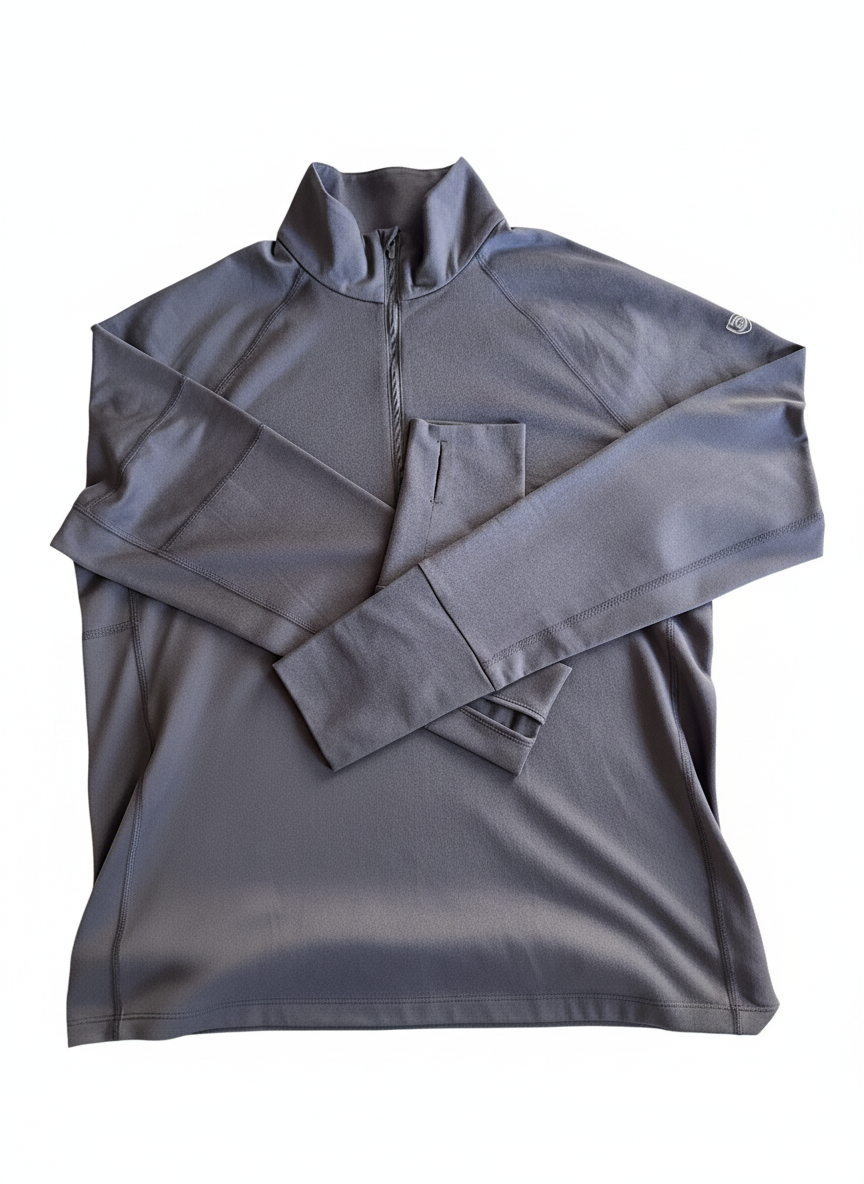 Foudy Mid - Weight Long Sleeve ½ Zip Top