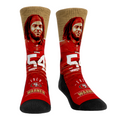 Fred Warner - San Francisco 49ers - Jumbotron Crew Socks