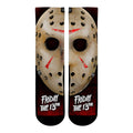 Friday The 13th - Jason - Split Face Crew Socks