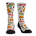 Friends - Central Perk All-Over (White) Crew Socks