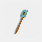 Genicook Rooster Silicone Spatula with Wood Handle