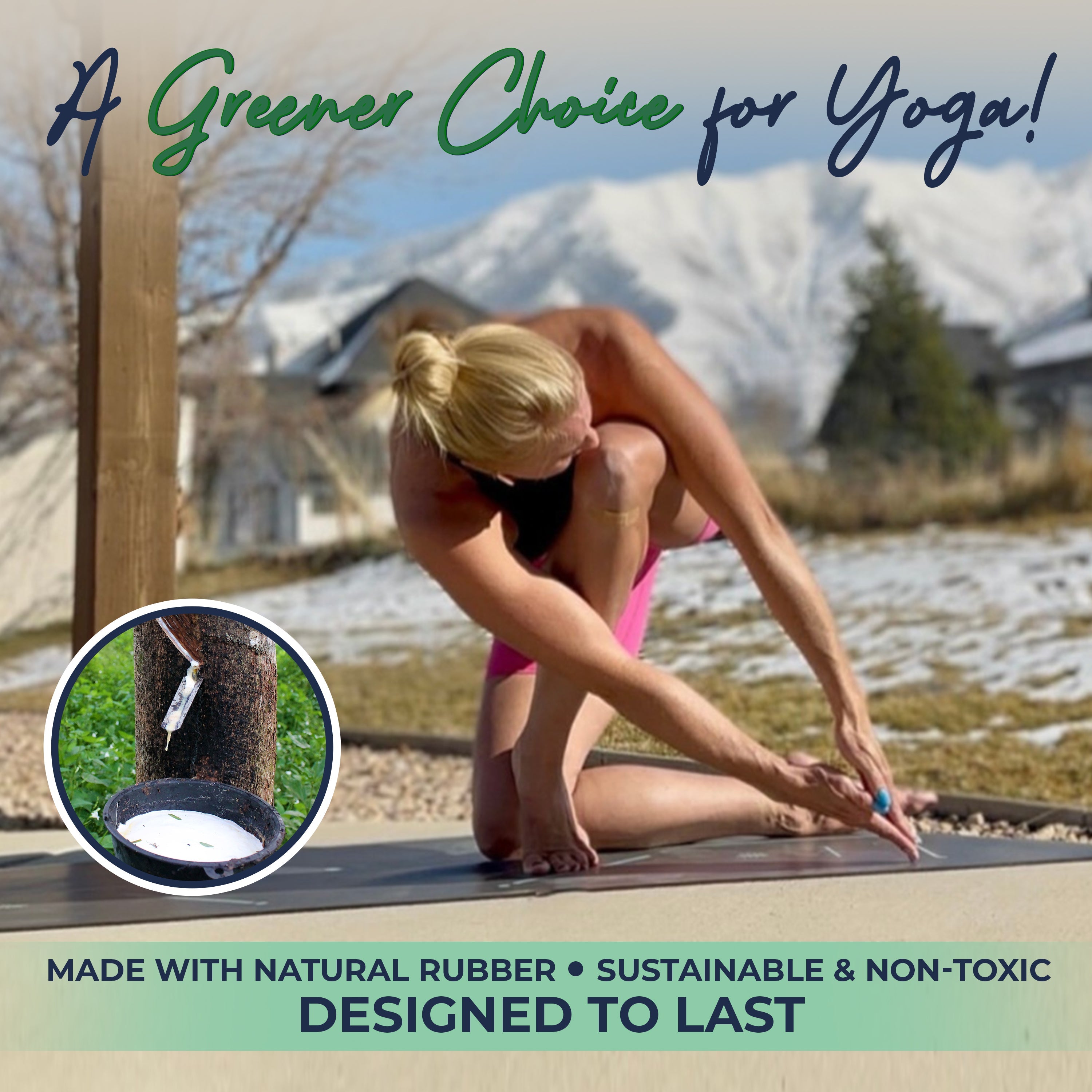 Eco Balance Yoga Mat - 5mm