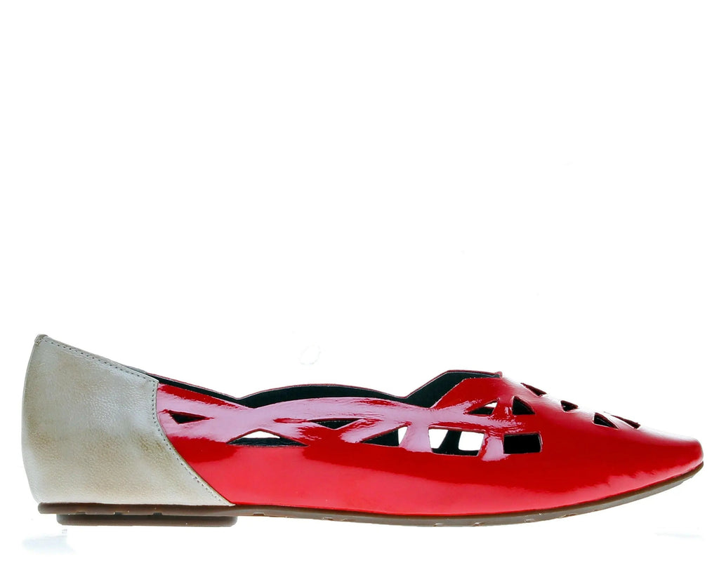 Chocolat Blu Glory Women Flats Red