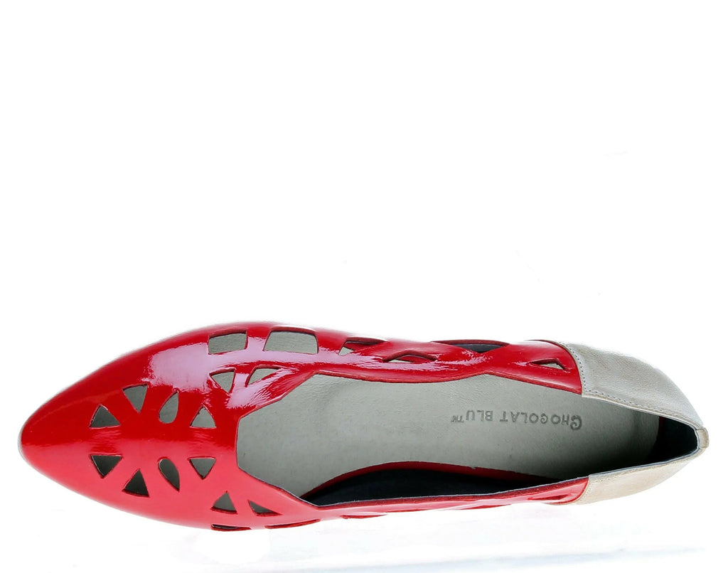 Chocolat Blu Glory Women Flats Red