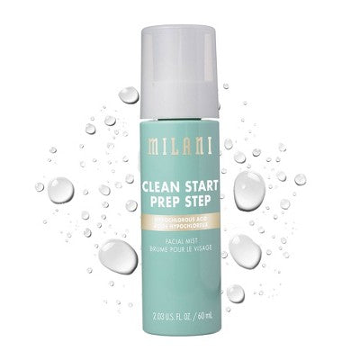 Milani Clean Start Prep Step Hypochlorous Acid Facial Mist 2.03 fl oz