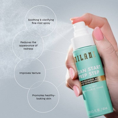 Milani Clean Start Prep Step Hypochlorous Acid Facial Mist 2.03 fl oz