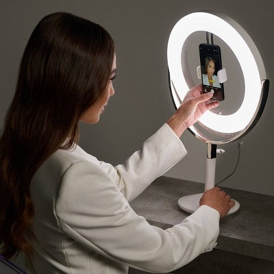 Ilios Lighting Beauty Ring Makeup Mirror