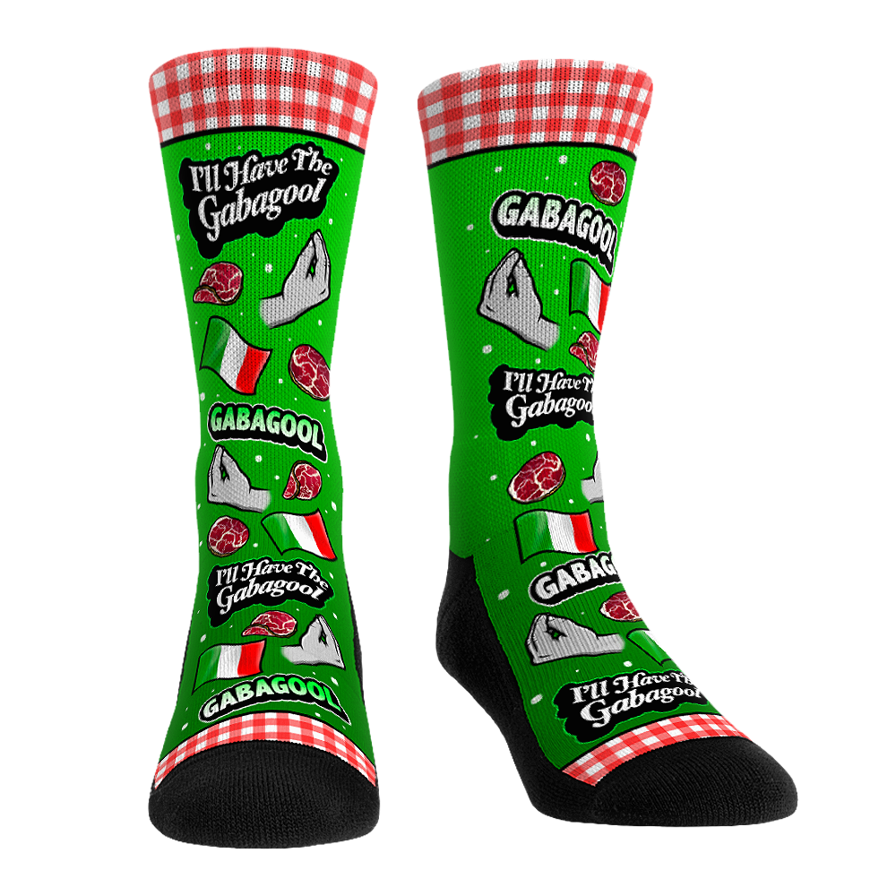 Gabagool - All-Over Crew Socks