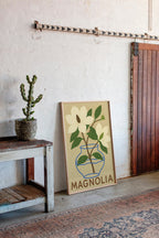 WONDERWALL ‘L’Atelier Fun Collection’ Elegant Magnolia Art Print for Home Decor