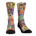 Garfield - Badges Crew Socks