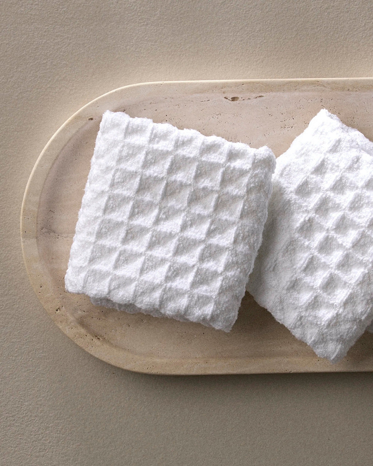 GEOMETRY Cloud Waffle Bath Towel & Washcloth