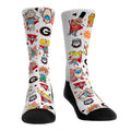 Georgia Bulldogs - 90s Nickelodeon Characters All-Over Crew Socks
