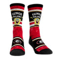 Georgia Bulldogs - SpongeBob SquarePants Tiki Stripe Crew Socks