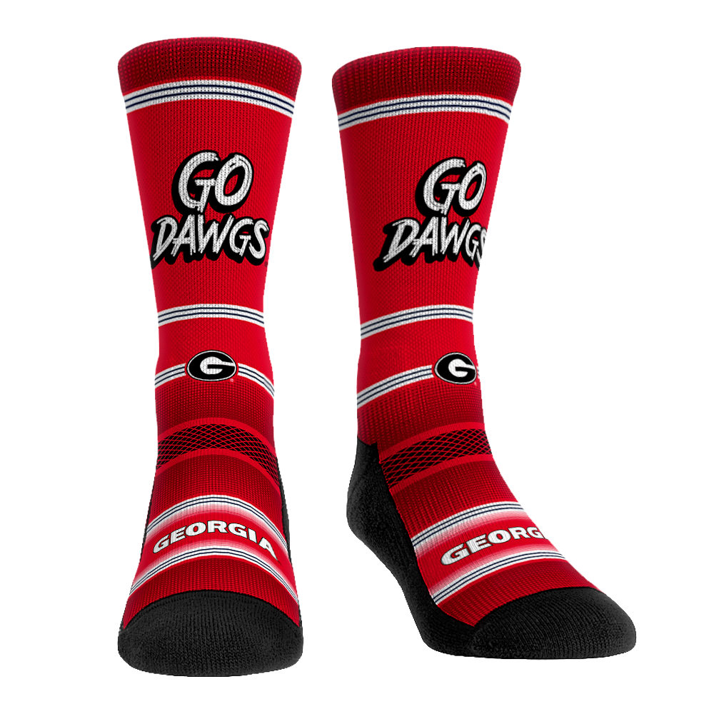 Georgia Bulldogs - Go Dawgs Crew Socks