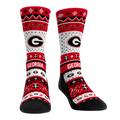 Georgia Bulldogs - Tacky Sweater Crew Socks