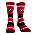 Georgia Bulldogs - Tech Stripe Crew Socks