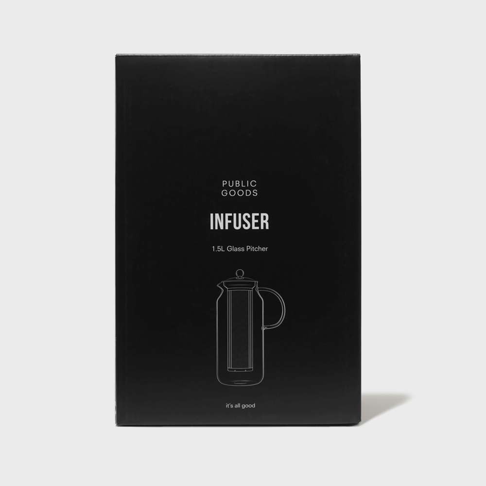 Glass Infusion Pitcher