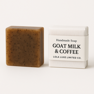 Goat Milk & Coffee Handmade Soap-0