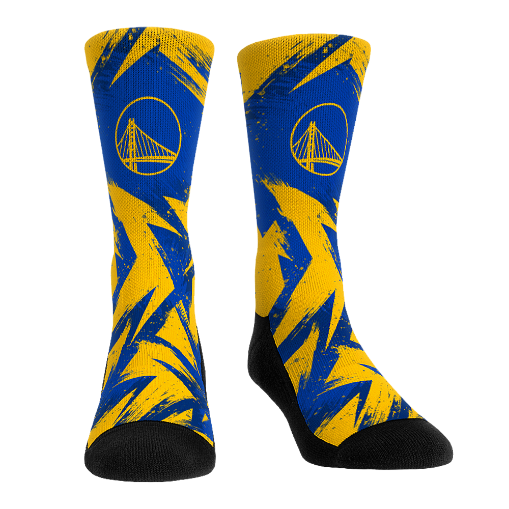 Golden State Warriors - Game Paint Crew Socks