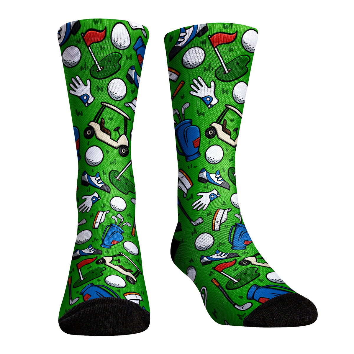 I'd Rather Be Golfing Crew Socks