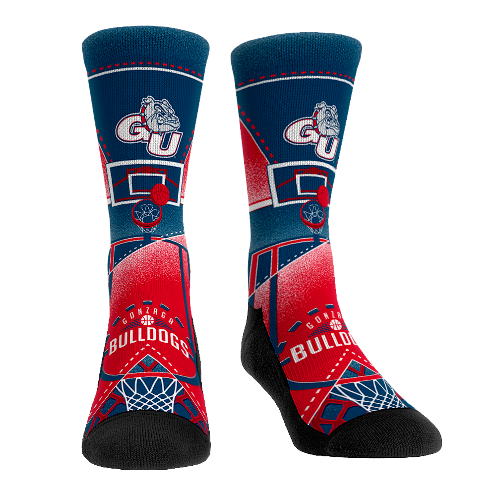 Gonzaga Bulldogs - Nothing but Net Crew Socks