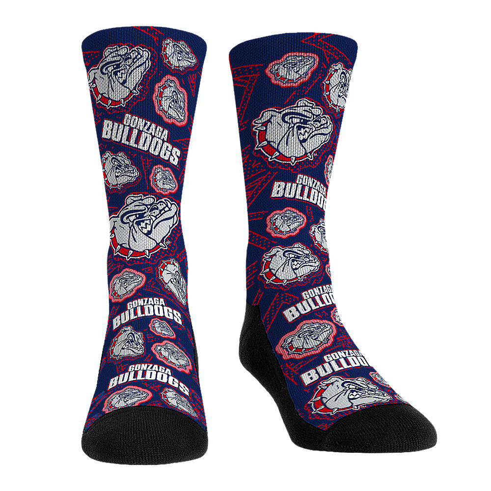 Gonzaga Bulldogs - Microdot All-Over Crew Socks