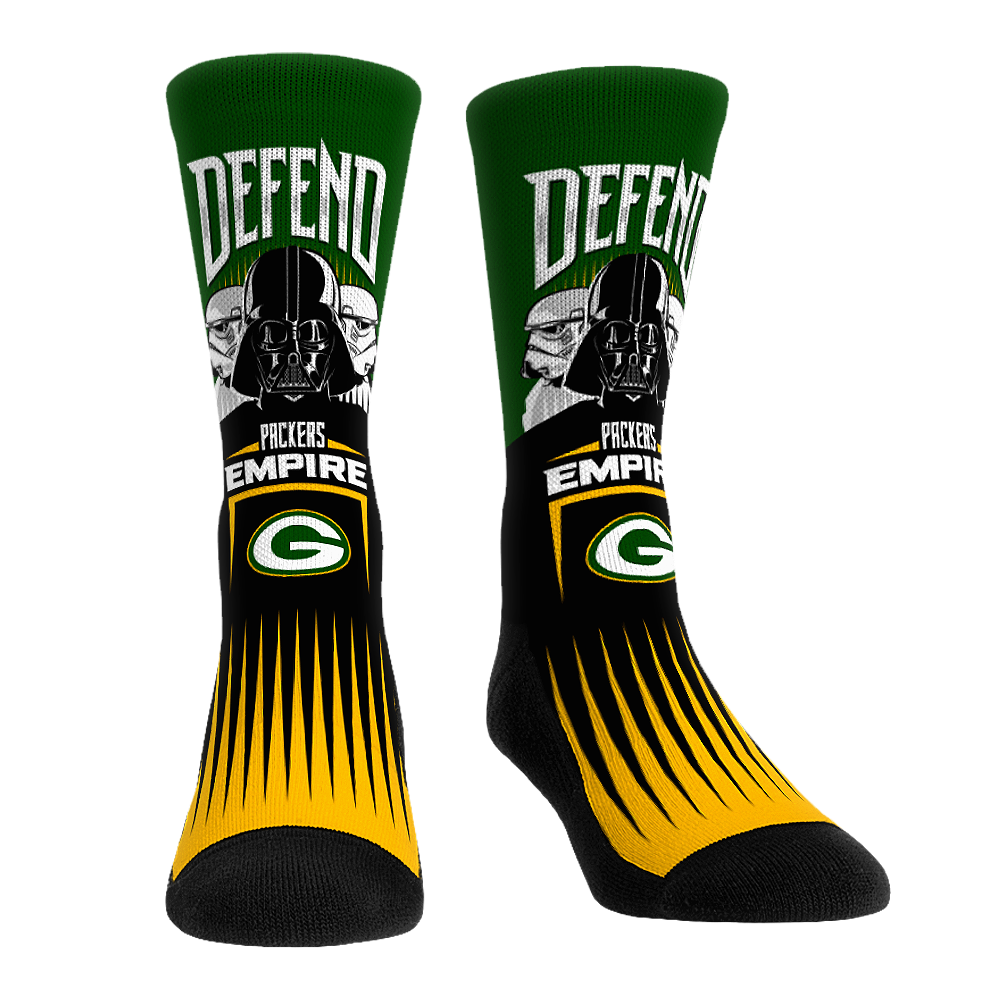 Green Bay Packers - Star Wars - Defend the Empire Crew Socks