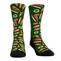 Green Bay Packers - Bratwurst & Cheese Curds Crew Socks