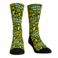 Green Bay Packers - Throwback Logo Sketch Crew Socks