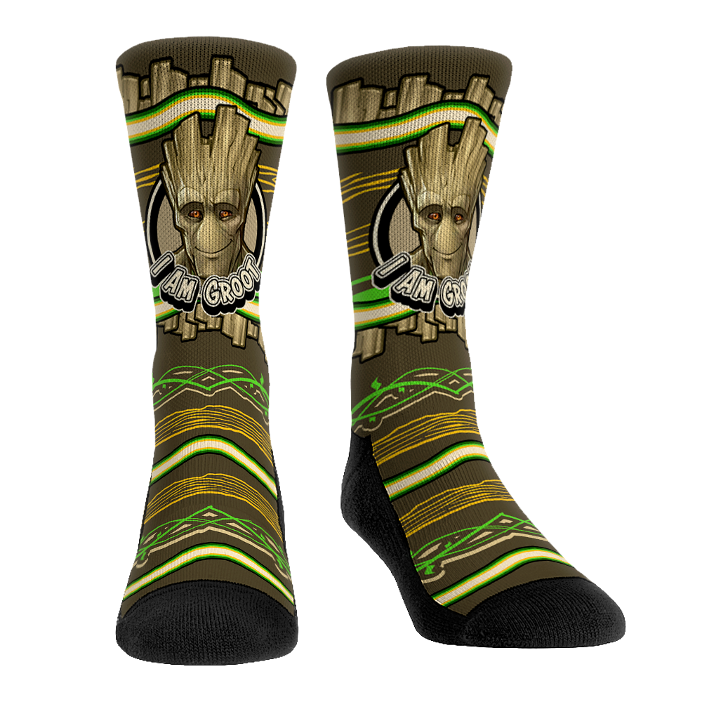 Marvel - Guardians of the Galaxy - I Am Groot Crew Socks