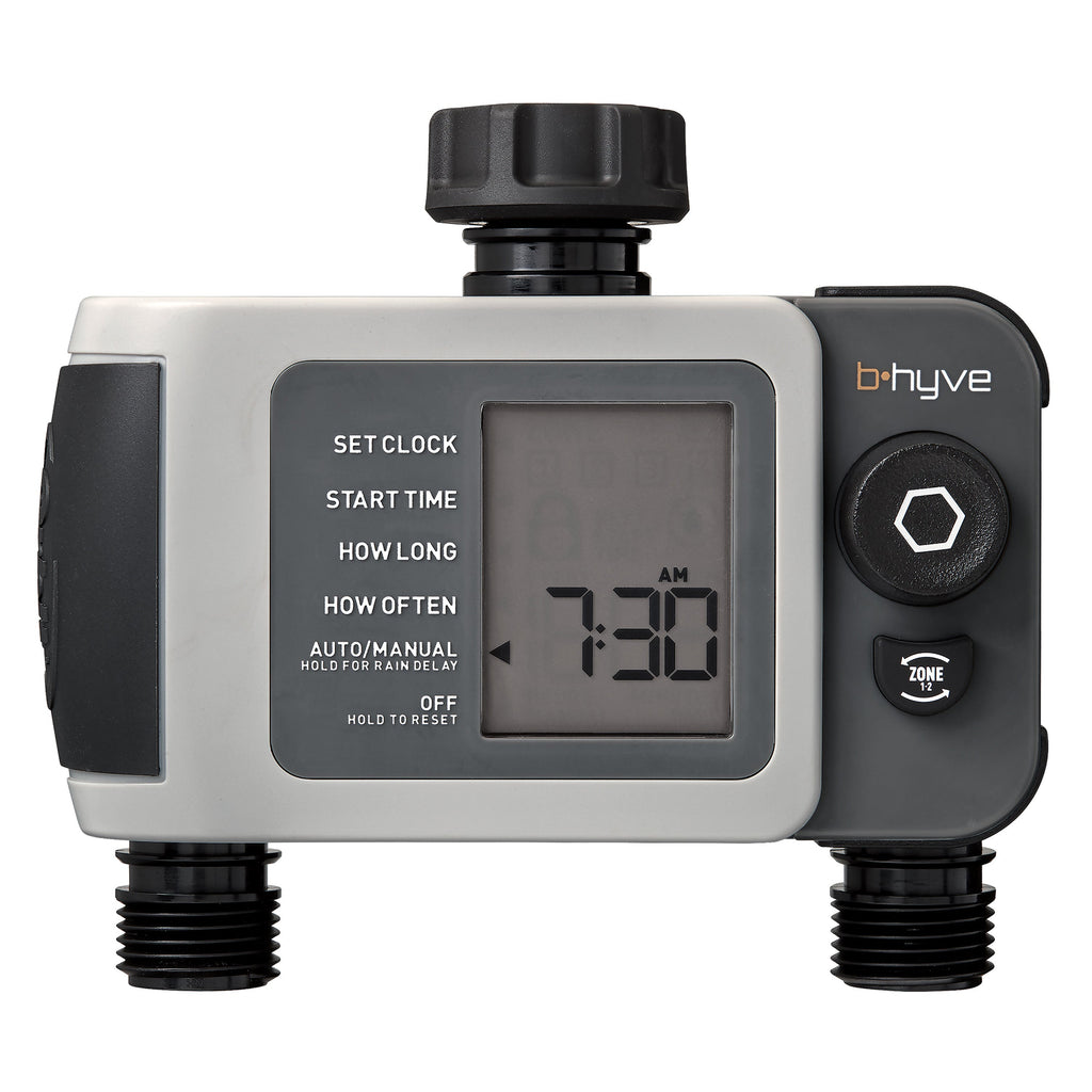 B - hyve XD Bluetooth 2 - Outlet Hose Faucet Timer | 24632
