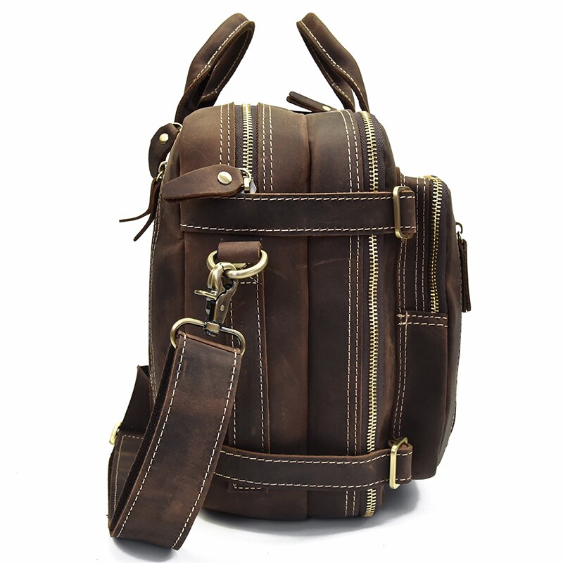 Dublin Leather Backpack Briefcase 2 - in - 1